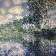 Claude Monet Poplars on the Banks of the Rive Epte France oil painting artist